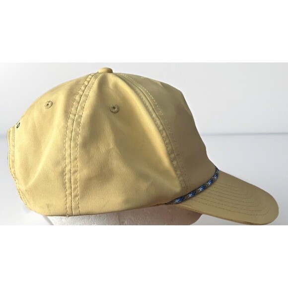 Poncho Quail Hat Made For The Outdoors Snapback Yellow/Tan Rope - Picture 4 of 8